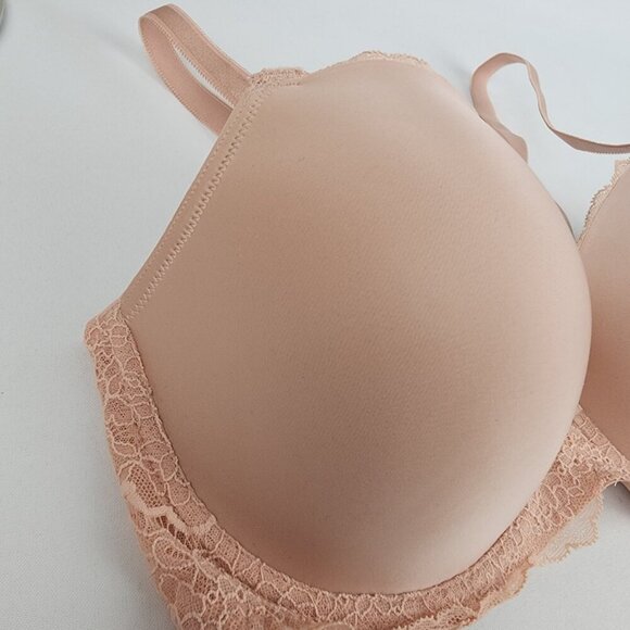 Victoria's Secret Dream Angels Lined Demi Nude Bra Size 36DDD - Picture 3 of 9